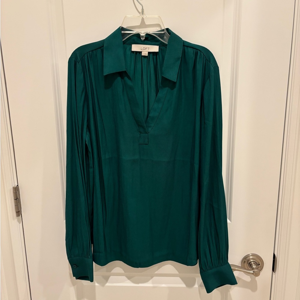LOFT Long Sleeve Blouse